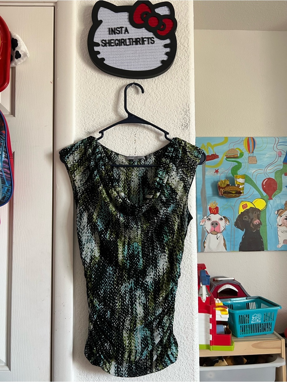 late Y2K early 2010’s blouse top